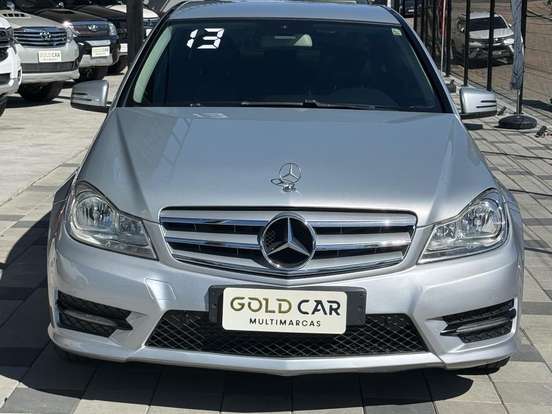 MERCEDES-BENZ-C 180-1.6 CGI SPORT 16V TURBO GASOLINA 4P AUTOMÁTICO MERCEDES-BENZ-C 180-2013
