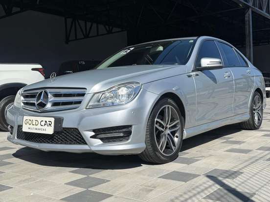 MERCEDES-BENZ-C 180-1.6 CGI SPORT 16V TURBO GASOLINA 4P AUTOMÁTICO MERCEDES-BENZ-C 180-2013