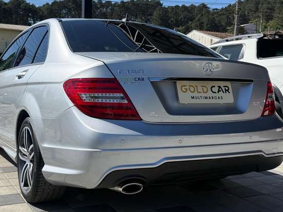 MERCEDES-BENZ-C 180-1.6 CGI SPORT 16V TURBO GASOLINA 4P AUTOMÁTICO MERCEDES-BENZ-C 180-2013
