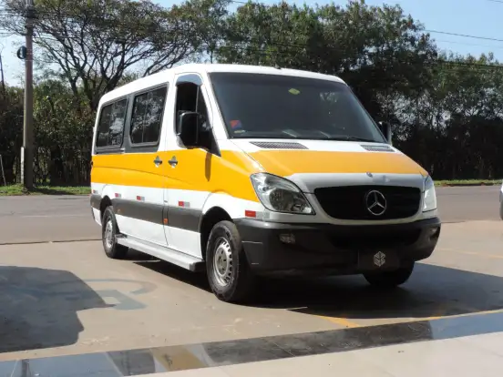 MERCEDES-BENZ-SPRINTER-2.2 415 CDI VAN 16 LUGARES TETO BAIXO 16V BI-TURBO DIESEL MANUAL MERCEDES-BENZ-SPRINTER-2015
