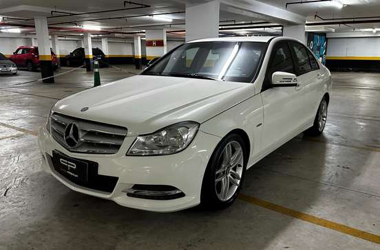 MERCEDES-BENZ-C 180-1.8 CGI CLASSIC 16V TURBO GASOLINA 4P AUTOMÁTICO MERCEDES-BENZ-C 180-2012