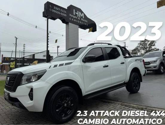NISSAN FRONTIER 2.3 16V TURBO DIESEL ATTACK CD 4X4 AUTOMÁTICO