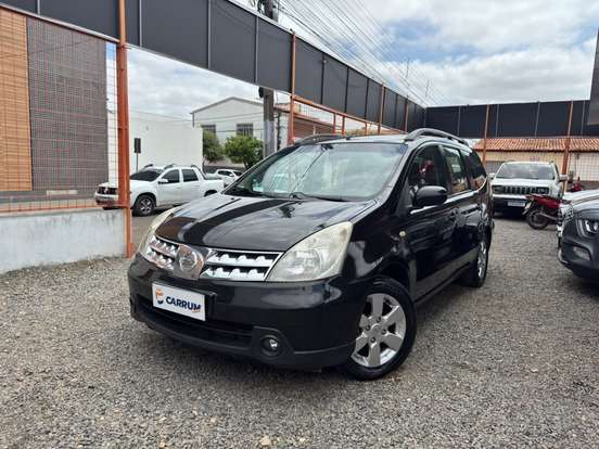 NISSAN-LIVINA-1.8 SL 16V FLEX 4P AUTOMÁTICO NISSAN-LIVINA-2010