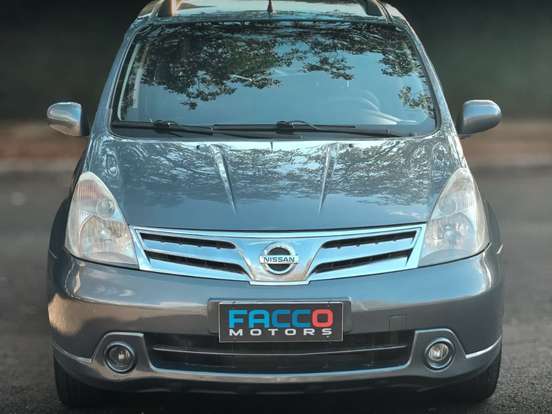 NISSAN-LIVINA-1.8 SL 16V FLEX 4P AUTOMÁTICO NISSAN-LIVINA-2012