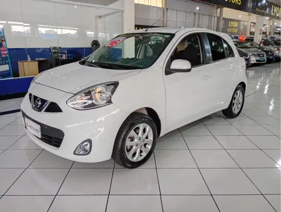 NISSAN-MARCH-1.6 SV 16V FLEX 4P MANUAL NISSAN-MARCH-2015