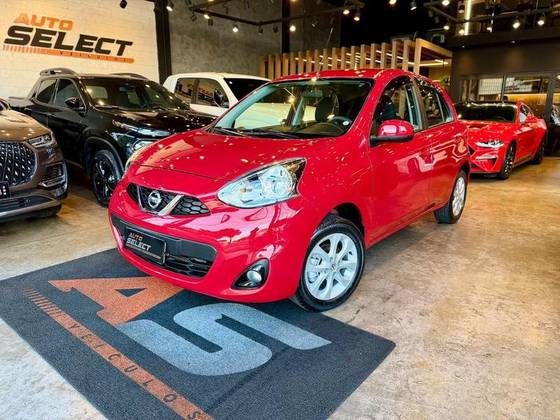 NISSAN MARCH 1.6 SV 16V FLEX 4P MANUAL