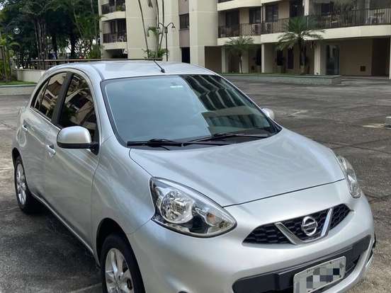 NISSAN-MARCH-1.6 SV 16V FLEX 4P XTRONIC NISSAN-MARCH-2018