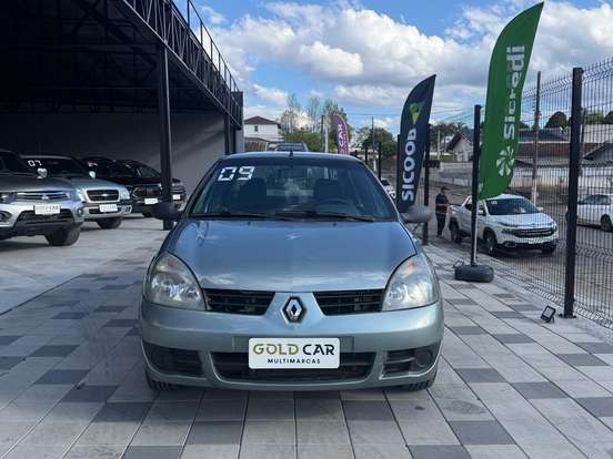 RENAULT-CLIO-1.0 EXPRESSION SEDAN 16V FLEX 4P MANUAL RENAULT-CLIO-2008