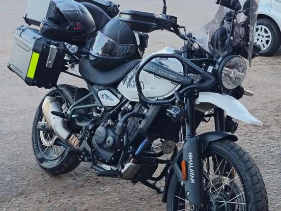 ROYAL ENFIELD-HIMALAYAN 450 KAMET WHITE ROYAL ENFIELD-HIMALAYAN 450 KAMET WHITE-2025