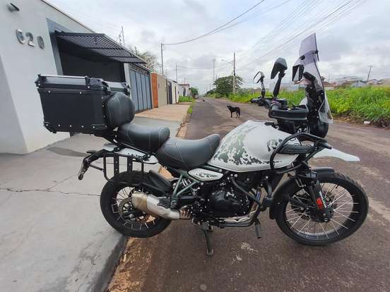 ROYAL ENFIELD-HIMALAYAN 450 KAMET WHITE ROYAL ENFIELD-HIMALAYAN 450 KAMET WHITE-2025
