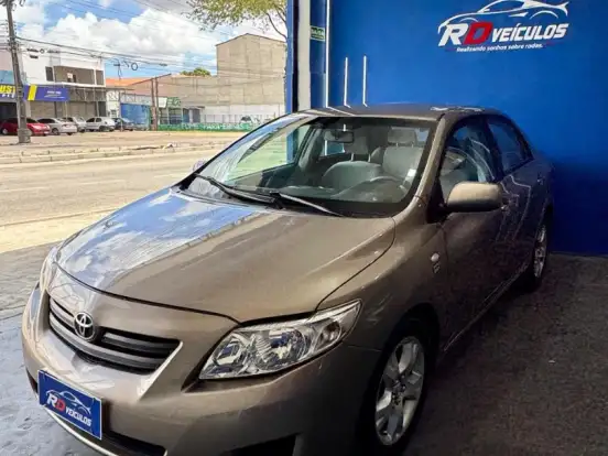 TOYOTA-COROLLA-1.8 GLI 16V FLEX 4P MANUAL TOYOTA-COROLLA-2009