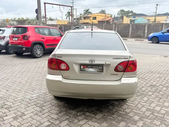 TOYOTA-COROLLA-1.8 SE-G 16V GASOLINA 4P AUTOMÁTICO TOYOTA-COROLLA-2003