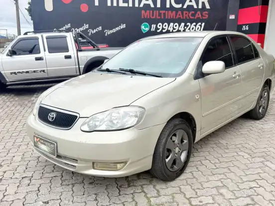 TOYOTA-COROLLA-1.8 SE-G 16V GASOLINA 4P AUTOMÁTICO TOYOTA-COROLLA-2003