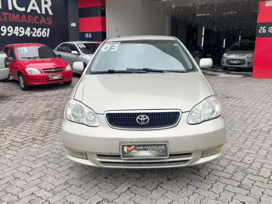 TOYOTA-COROLLA-1.8 SE-G 16V GASOLINA 4P AUTOMÁTICO TOYOTA-COROLLA-2003