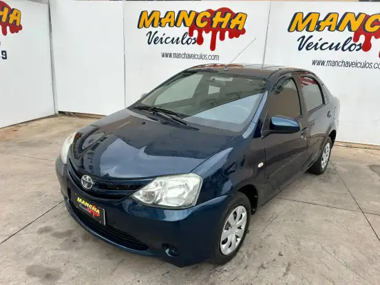 TOYOTA-ETIOS-1.5 X SEDAN 16V FLEX 4P MANUAL TOYOTA-ETIOS-2014