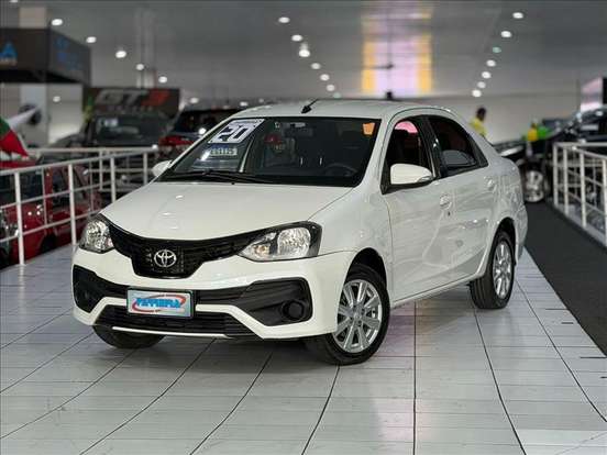 TOYOTA-ETIOS-1.5 X PLUS SEDAN 16V FLEX 4P AUTOMÁTICO TOYOTA-ETIOS-2019