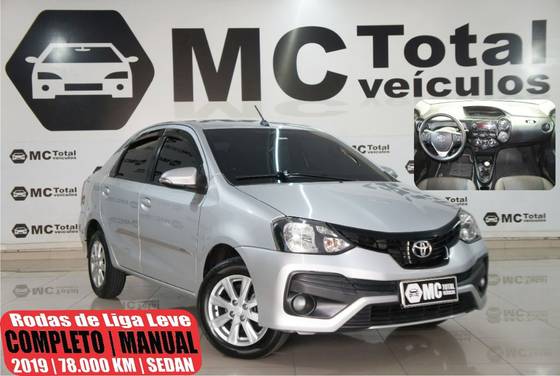 TOYOTA ETIOS 1.5 X PLUS SEDAN 16V FLEX 4P MANUAL