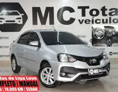 TOYOTA ETIOS 1.5 X PLUS SEDAN 16V FLEX 4P MANUAL TOYOTA ETIOS 1.5 X PLUS SEDAN 16V FLEX 4P MANUAL