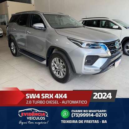 TOYOTA-HILUX SW4-2.8 D-4D TURBO DIESEL SRX 4X4 AUTOMÁTICO TOYOTA-HILUX SW4-2023
