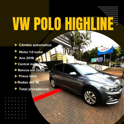 VOLKSWAGEN POLO 1.0 200 TSI HIGHLINE AUTOMÁTICO
