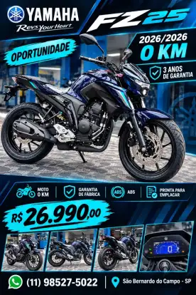 YAMAHA-FZ25 FAZER CONNECTED ABS-2026
