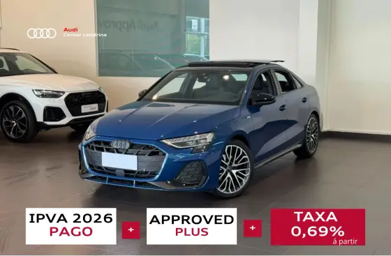 AUDI A3 2.0 TFSI GASOLINA SEDAN PERFORMANCE BLACK S-TRONIC