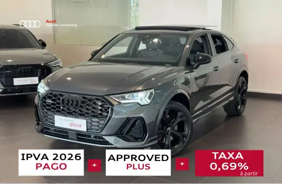 Audi Q3 2.0 40 Tfsi Gasolina Sportback Performance Black Plus Quattro Tiptronic