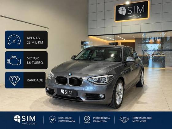 BMW 118i 1.6 GP 16V TURBO GASOLINA 4P AUTOMÁTICO