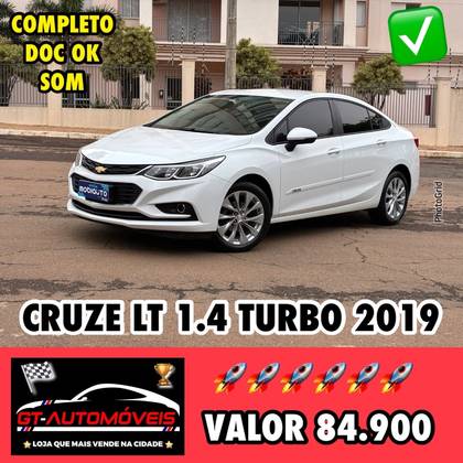 CHEVROLET CRUZE 1.4 TURBO LT 16V FLEX 4P AUTOMÁTICO
