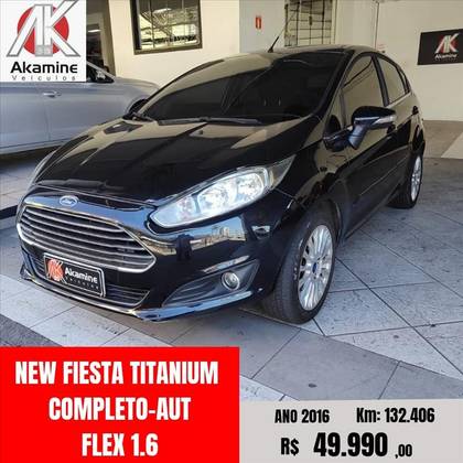 FORD FIESTA 1.6 TITANIUM HATCH 16V FLEX 4P POWERSHIFT