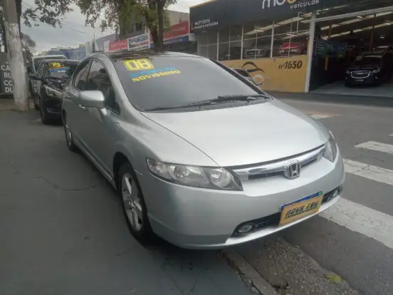 HONDA-CIVIC-1.8 LXS 16V FLEX 4P AUTOMÁTICO HONDA-CIVIC-2008