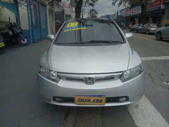 HONDA-CIVIC-1.8 LXS 16V FLEX 4P AUTOMÁTICO HONDA-CIVIC-2008