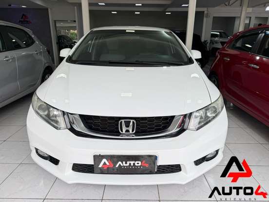 HONDA-CIVIC-1.8 LXS 16V FLEX 4P AUTOMÁTICO HONDA-CIVIC-2015
