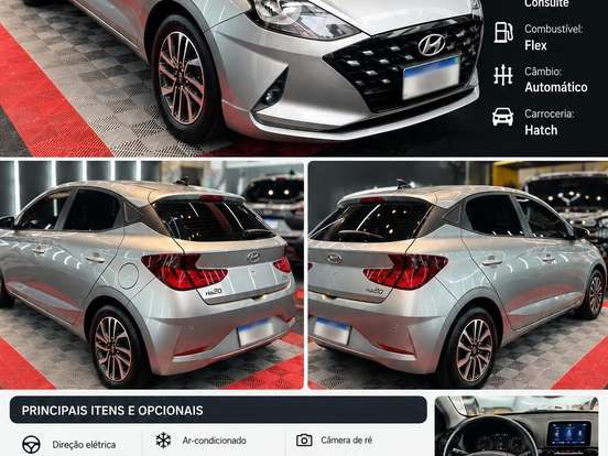 HYUNDAI-HB20-1.0 TGDI FLEX EVOLUTION AUTOMÁTICO HYUNDAI-HB20-2021