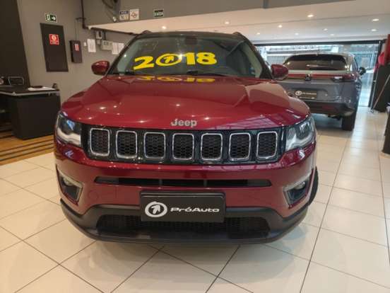 JEEP-COMPASS-2.0 16V FLEX LONGITUDE AUTOMÁTICO JEEP-COMPASS-2017