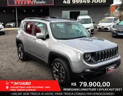 JEEP RENEGADE 1.8 16V FLEX LONGITUDE 4P AUTOMÁTICO JEEP RENEGADE 1.8 16V FLEX LONGITUDE 4P AUTOMÁTICO