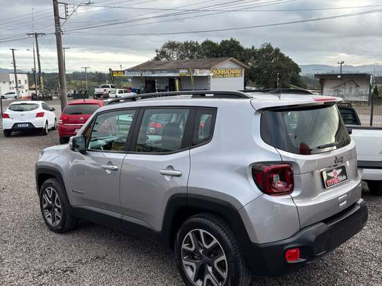 JEEP-RENEGADE-1.8 16V FLEX LONGITUDE 4P AUTOMÁTICO JEEP-RENEGADE-2020