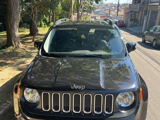 JEEP-RENEGADE-1.8 16V FLEX LONGITUDE 4P AUTOMÁTICO JEEP-RENEGADE-2016