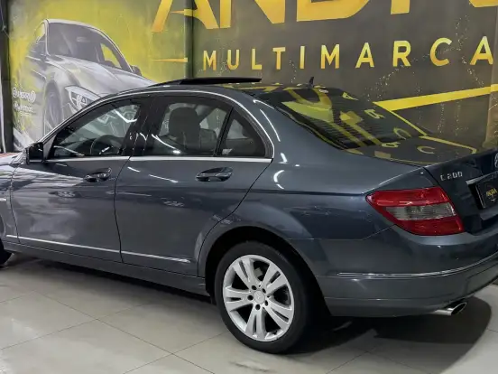 MERCEDES-BENZ-C 200 K-1.8 AVANTGARDE KOMPRESSOR GASOLINA 4P AUTOMÁTICO MERCEDES-BENZ-C 200 K-2009