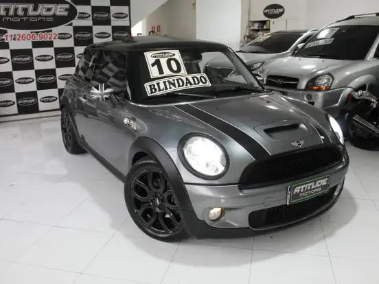 MINI-COOPER-1.6 S JOHN COOPER WORKS 16V TURBO GASOLINA 2P AUTOMATICO MINI-COOPER-2009