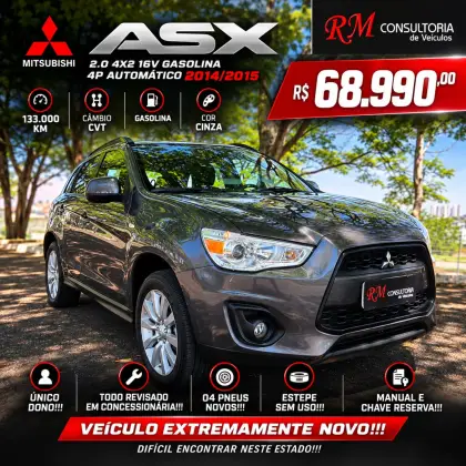 MITSUBISHI ASX 2.0 4X2 16V GASOLINA 4P AUTOMÁTICO