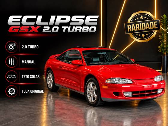 Mitsubishi Eclipse 2.0 GSX 16V Turbo Gasolina 2P Manual