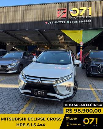 MITSUBISHI ECLIPSE CROSS 1.5 MIVEC TURBO GASOLINA HPE-S AWD CVT