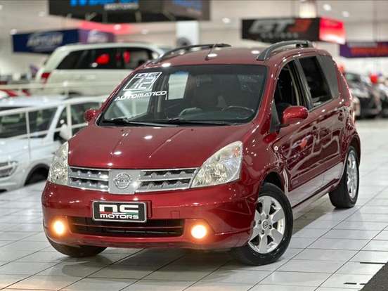 NISSAN-LIVINA-1.8 SL 16V FLEX 4P AUTOMÁTICO NISSAN-LIVINA-2011