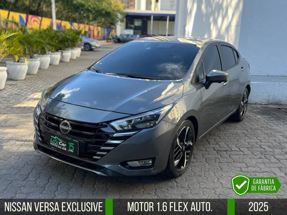 NISSAN VERSA 1.6 16V FLEX EXCLUSIVE XTRONIC