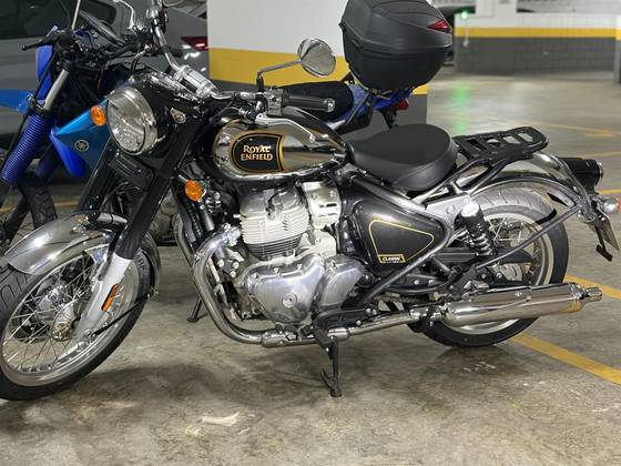 ROYAL ENFIELD CLASSIC 650 BLACK CHROME 