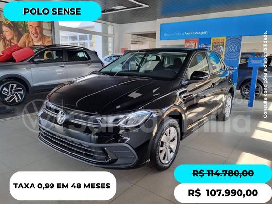 VOLKSWAGEN POLO 1.0 170 TSI SENSE AUTOMÁTICO