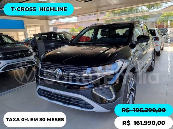 VOLKSWAGEN T-CROSS 1.4 250 TSI TOTAL FLEX HIGHLINE AUTOMÁTICO