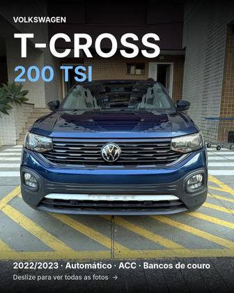 VOLKSWAGEN T-CROSS 1.0 200 TSI TOTAL FLEX AUTOMÁTICO