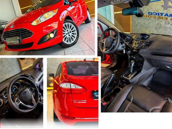 FORD-FIESTA-1.6 TITANIUM SEDAN 16V FLEX 4P POWERSHIFT FORD-FIESTA-2013